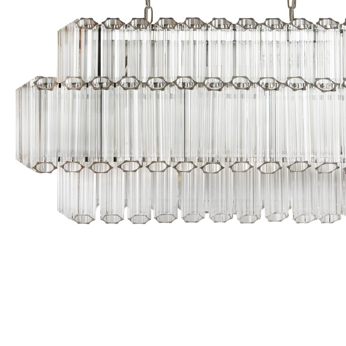 Подвесная люстра iLamp Destiny MD0267-14 CHROME+CLEAR