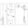 Подвесной светильник AMBRELLA light LH56111