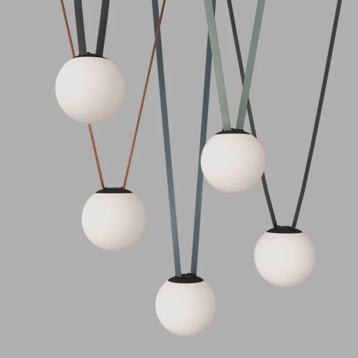 Светильник на шине Denkirs BELTY ORB DK5552-BK