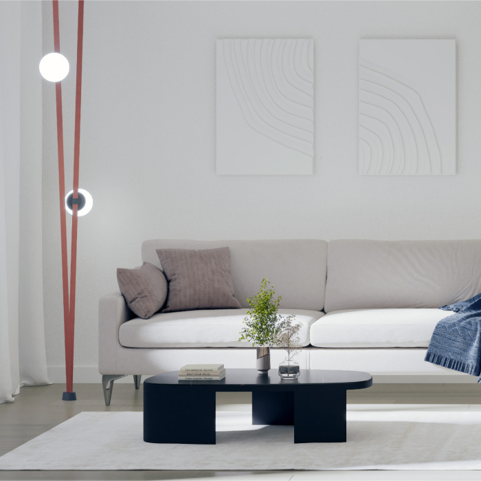 Светильник на шине Denkirs BELTY ORB DK5552-BK