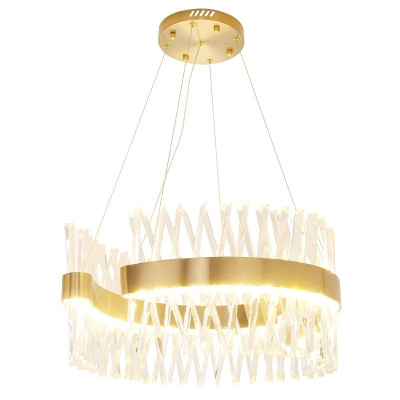 Светодиодная подвесная люстра L&#039;Arte Luce Luxury Recinto L45808 с элементами из хрусталя