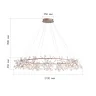 Люстра подвесная RAFINA ST LUCE SL379.203.324