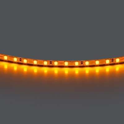 Лента цветного свечения 24V, янтарный 420510