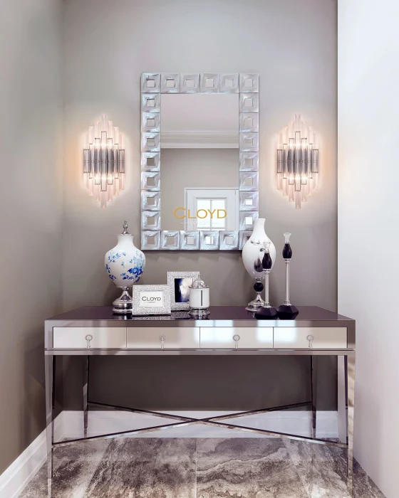 Бра Cloyd ORATORIA W2 / выс. 50 см - хром (арт.20145)