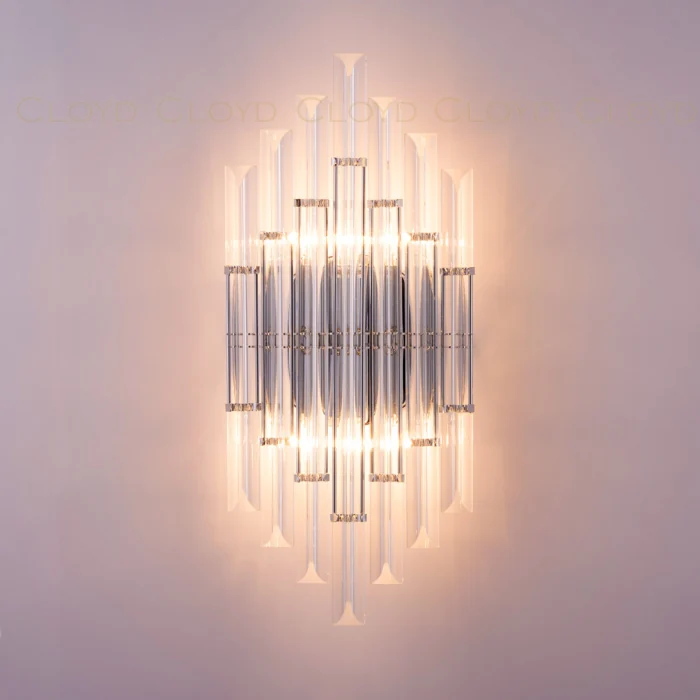 Бра Cloyd ORATORIA W2 / выс. 50 см - хром (арт.20145)