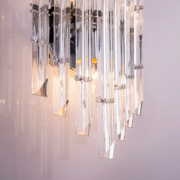 Бра Cloyd ORATORIA W2 / выс. 50 см - хром (арт.20145)