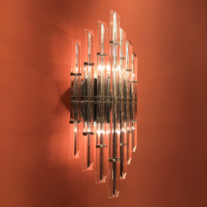 Бра Cloyd ORATORIA W2 / выс. 50 см - хром (арт.20145)