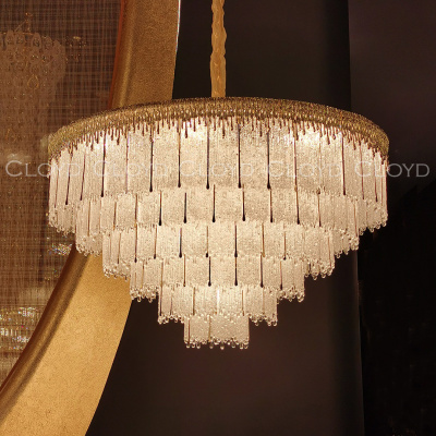 Люстра Cloyd CONSONANCE C21 / Ø80 см - золото (арт.11502)