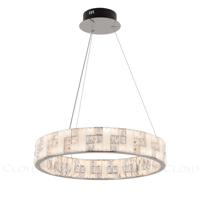 Люстра Cloyd PERSEFONA C1 / Ø60 см - никель (арт.11226)