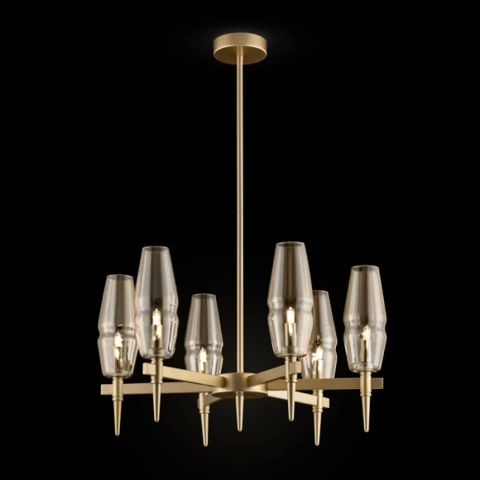 Люстра на штанге Lita MAYTONI H002PL-06G