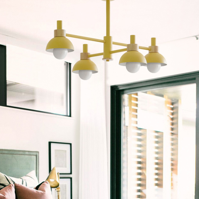 Люстра на штанге FANTA A 8 lights Green ImperiumLoft