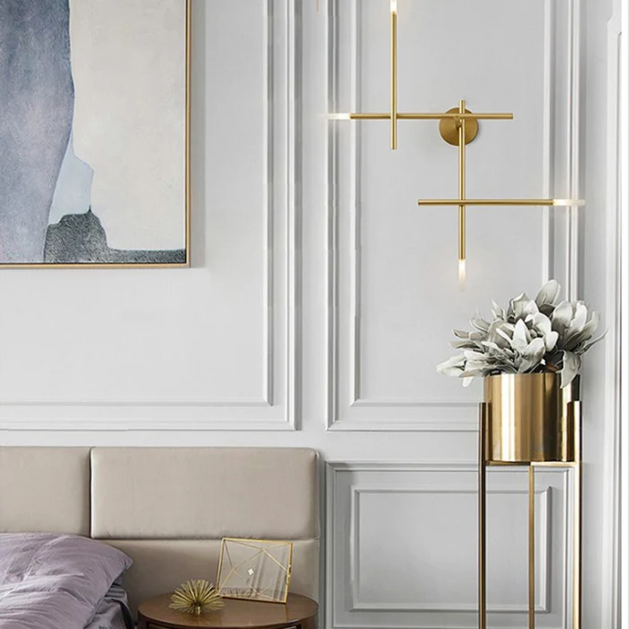 Настенное бра TRAVERSE WALL Gold H98 ImperiumLoft