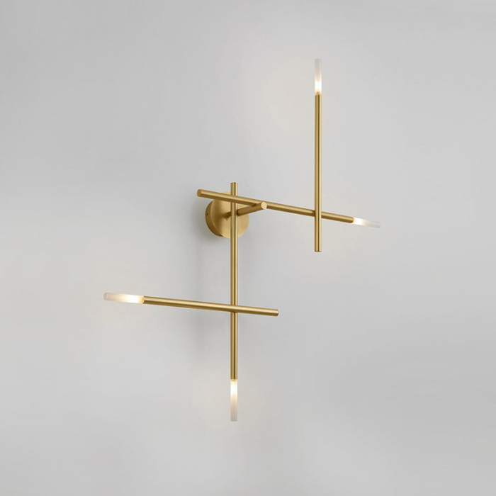 Настенное бра TRAVERSE WALL Gold H98 ImperiumLoft