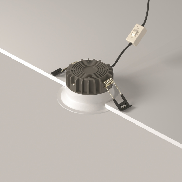 Встраиваемый светильник Maytoni Okno DL055-8W3-4-6K-W