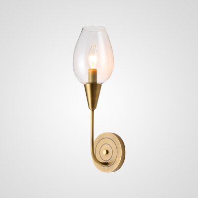 Настенный светильник VIOLA WALL 1 Clear ImperiumLoft