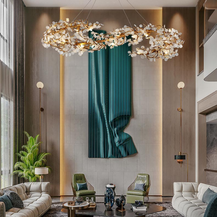 Подвесная люстра CARAMELLY E L160 ImperiumLoft