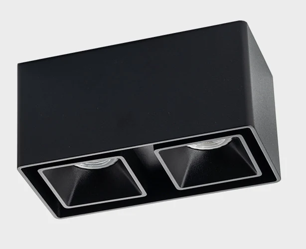 Светильник потолочный ITALLINE FASHION FX2 black + FASHION FXR black - 2шт.