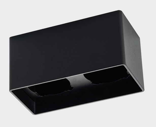 Светильник накладной Italline FASHION FX2 black + FASHION FXR black