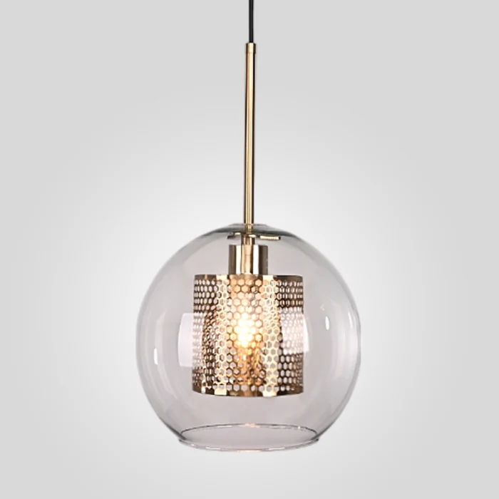 Подвесной светильник CATCH brass D24 ImperiumLoft