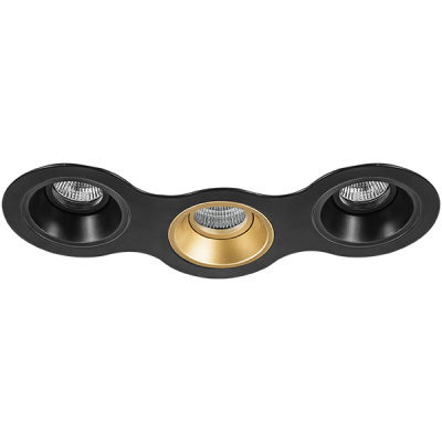 Комплект из светильников и рамки DOMINO Domino Lightstar D697070307