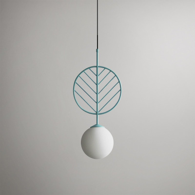 Подвесной светильник LEAF B Голубой ImperiumLoft