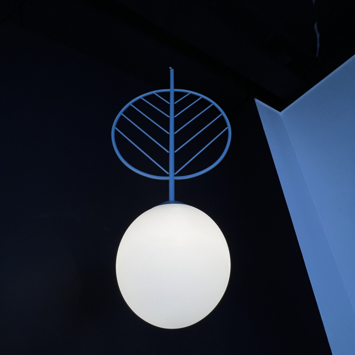 Подвесной светильник LEAF B Голубой ImperiumLoft