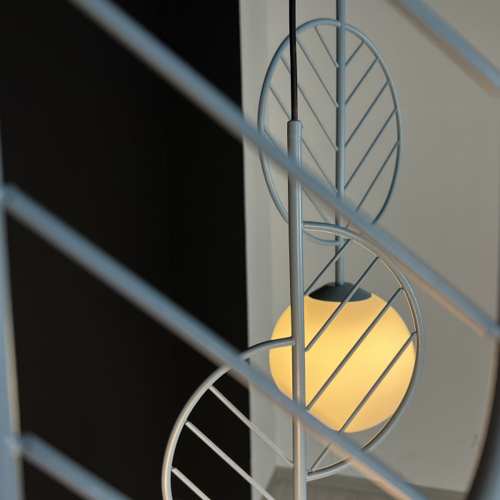 Подвесной светильник LEAF B Голубой ImperiumLoft