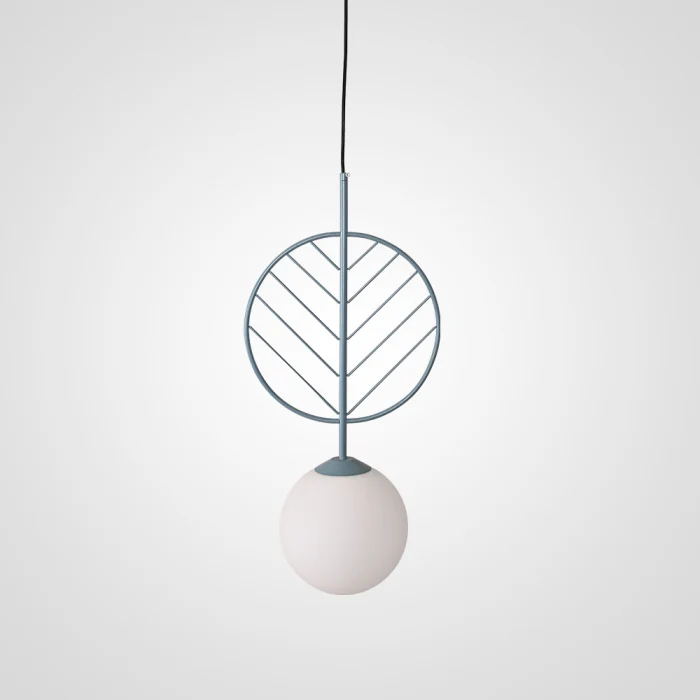 Подвесной светильник LEAF B Голубой ImperiumLoft