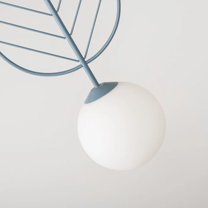 Подвесной светильник LEAF B Голубой ImperiumLoft