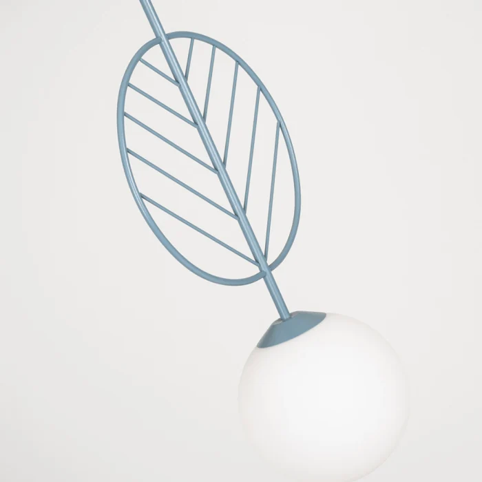 Подвесной светильник LEAF B Голубой ImperiumLoft