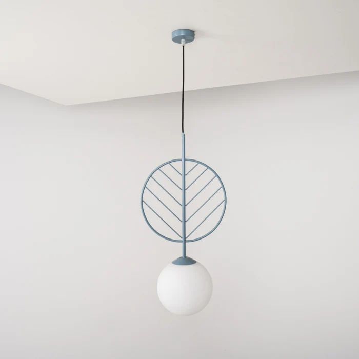 Подвесной светильник LEAF B Голубой ImperiumLoft