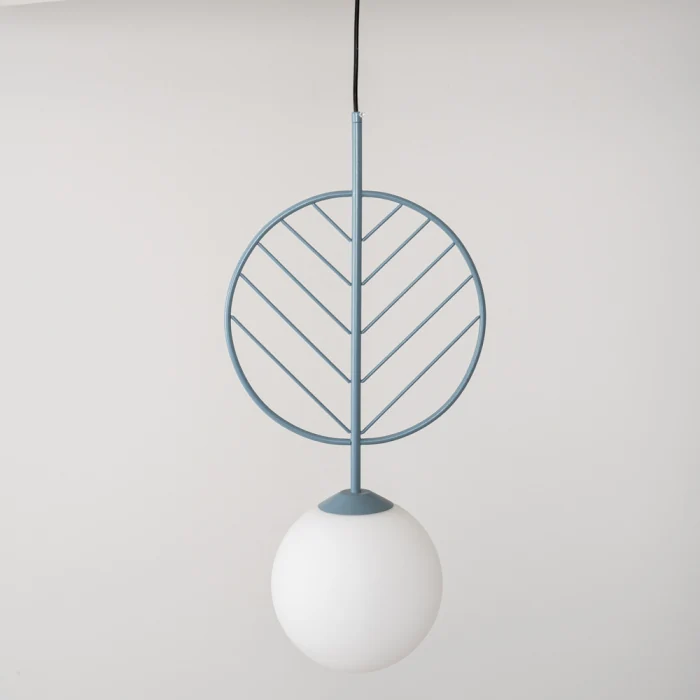 Подвесной светильник LEAF B Голубой ImperiumLoft