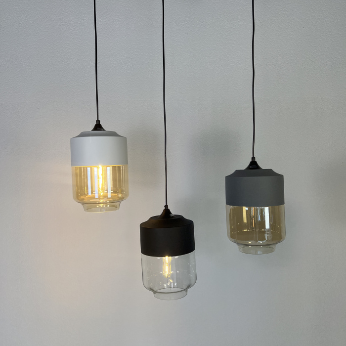 Подвесной светильник NORD A D18 White/Transparent ImperiumLoft