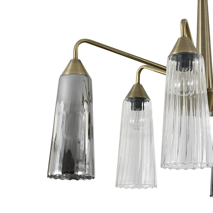 Люстра потолочная на штанге CAMPANA INDIGO V000509