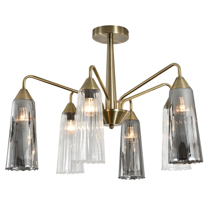 Люстра потолочная на штанге CAMPANA INDIGO V000509