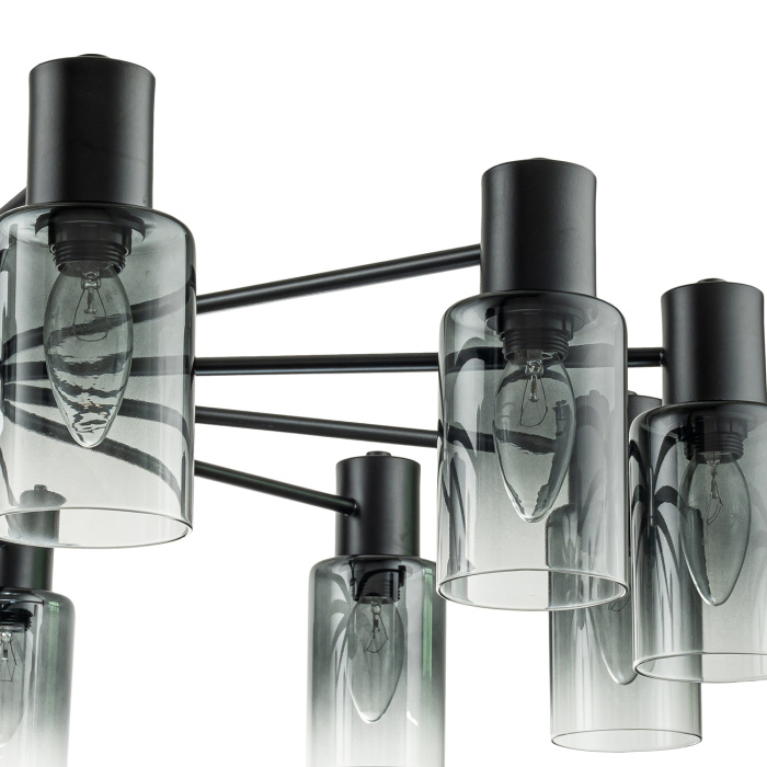 Потолочная люстра на штанге DIVERSITY ESCADA 2120/12P Black