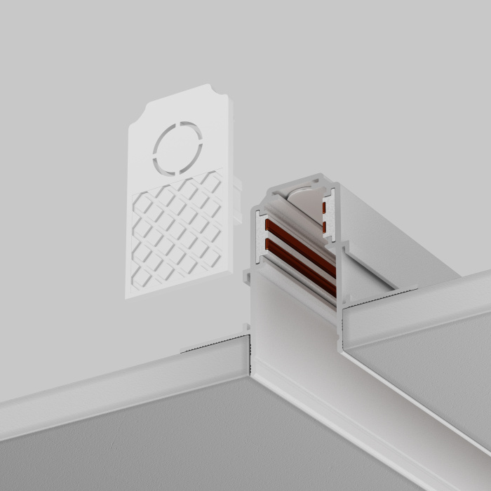 Заглушки к встраиваемому шинопроводу Maytoni TRA034EC-42W