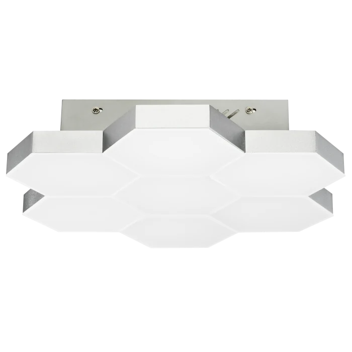 Светильник потолочный FAVO LED-35W 1680LM Silver 4000K (в комплекте) 750074 (MX13003032-7А)