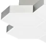 Светильник потолочный FAVO LED-35W 1680LM Silver 4000K (в комплекте) 750074 (MX13003032-7А)