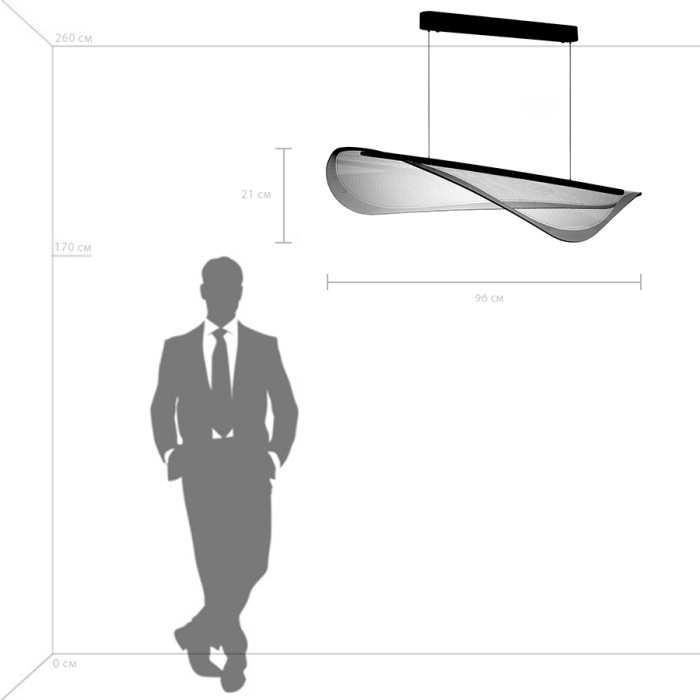 Подвесной светодиодный светильник Lightstar Varese 731403