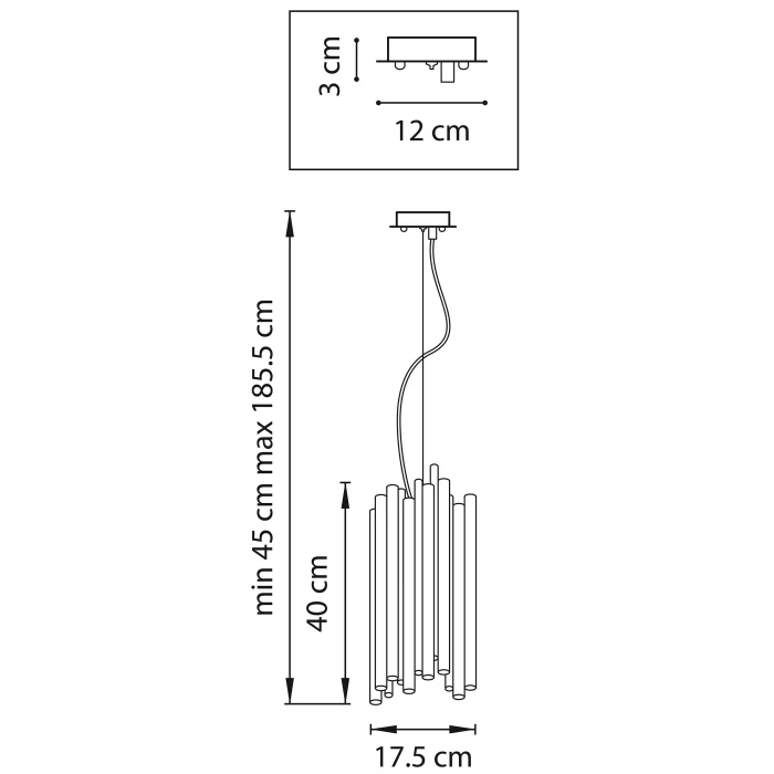 Подвесной светильник LIGHTSTAR Savona 816022
