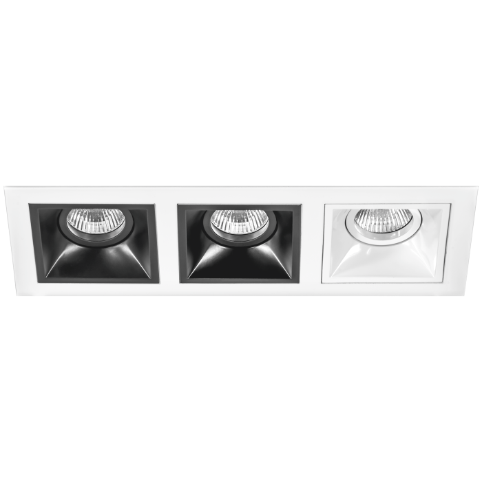 Комплект из светильников и рамки DOMINO Domino Lightstar D536070706