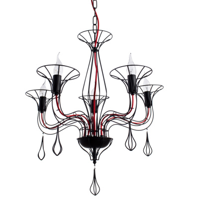 Люстра подвесная Arte Lamp ARTEFACT A3225LM-5BK