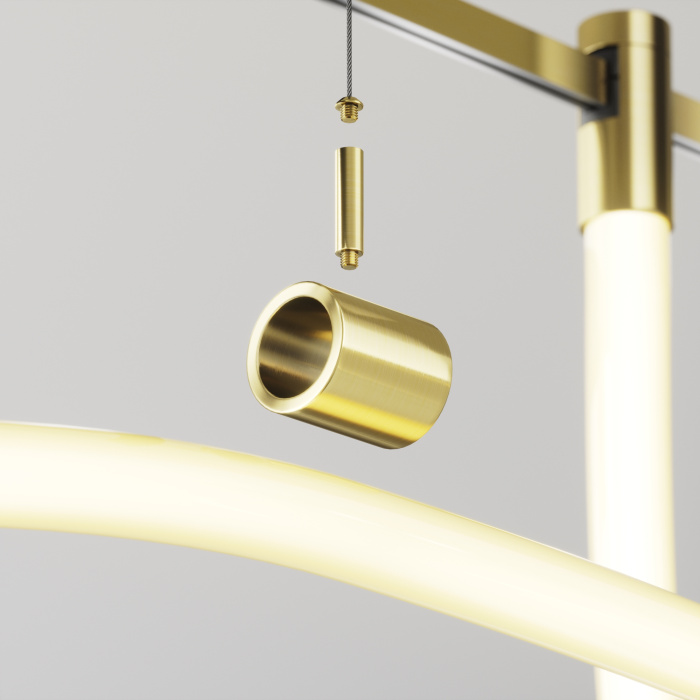 Потолочный коннектор с тросовым подвесом Maytoni Tau TRA154CSW-1BS