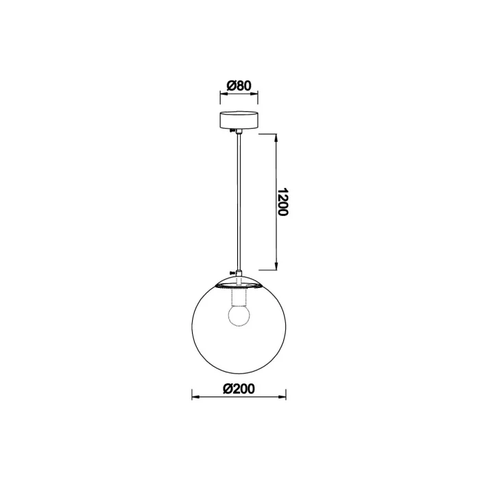 Подвесной светильник VL2151P01 Vele Luce