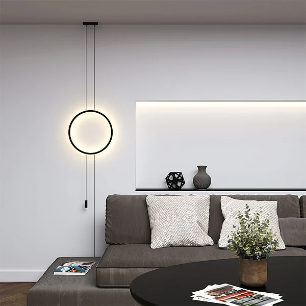 Подвесной светильник Ledron Ring AP1-S BK