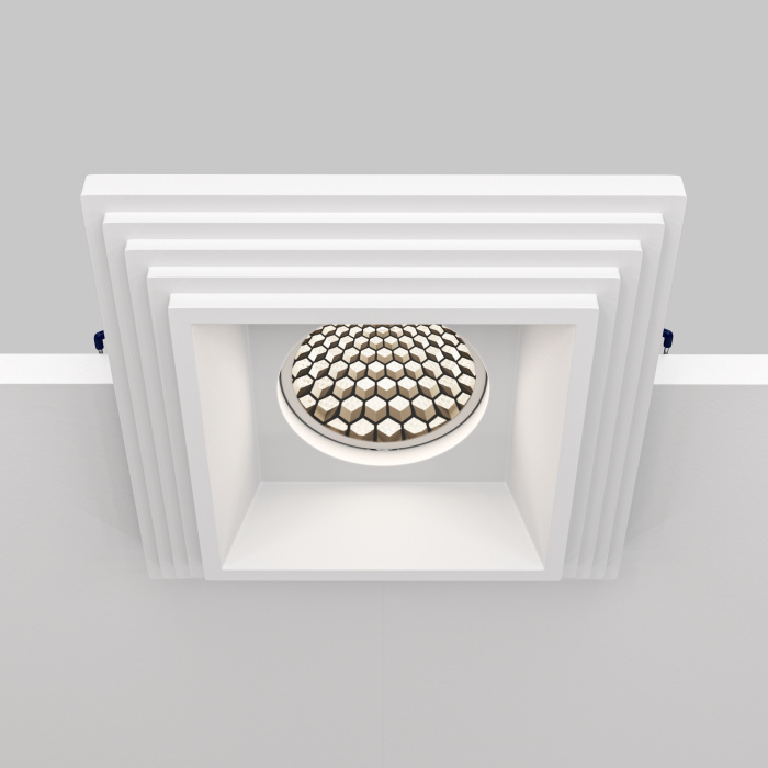 Встраиваемый светильник Maytoni Gyps Modern DL005-1-01-W