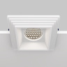 Встраиваемый светильник Maytoni Gyps Modern DL005-1-01-W