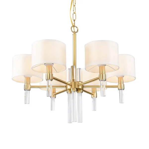 Подвесная люстра Delight Collection 8009 8009P-6 gold