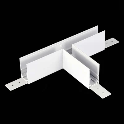 Коннектор T-образный для подвесного / накладного магнитного шинопровода ST-Luce Белый ST007.579.00